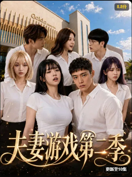古装闺阁题材竖版AI短剧海报，暖光下的两位女子